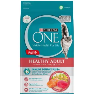 '10% OFF/BUNDLE DEAL': Purina One Healthy Adult Salmon & Tuna Dry Cat Food 1.2kg