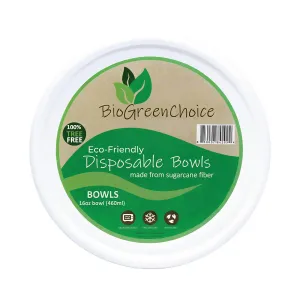16 oz Eco-Friendly Disposable Soup Bowl