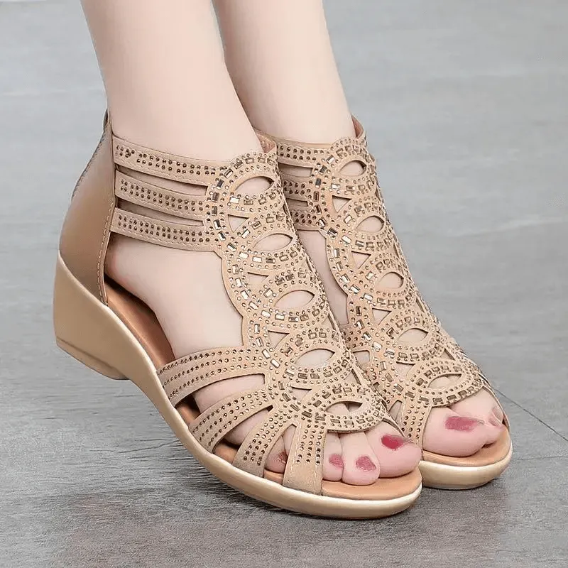 2023 Ladies Soft Sandals Roman Shoes