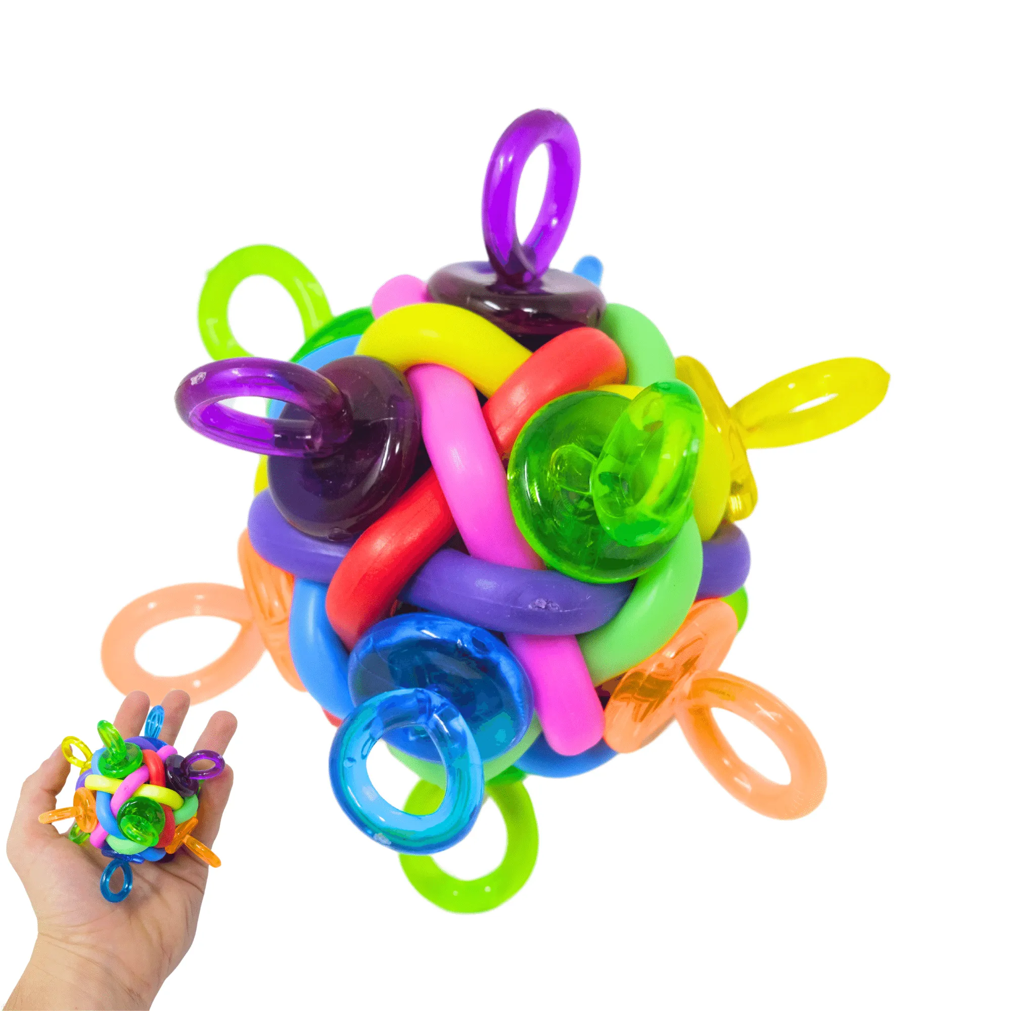 2253 Large Paci Wibbly Foot Toy