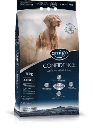 Amigo Confidence Adult 20kg (regular size kibble)