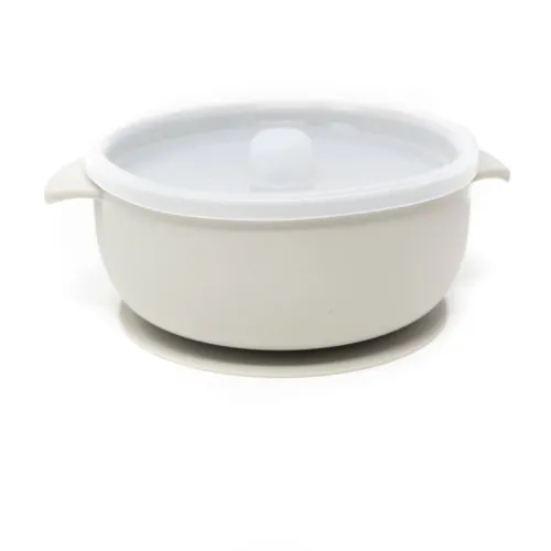 Baby Bar & Co Silicone Suction Bowls with Silicone Lid