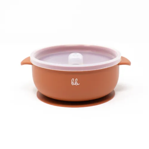 Baby Bar & Co Silicone Suction Bowls with Silicone Lid