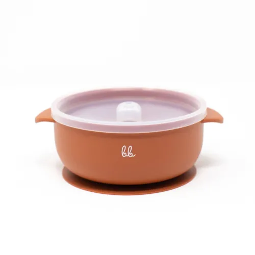 Baby Bar & Co Silicone Suction Bowls with Silicone Lid