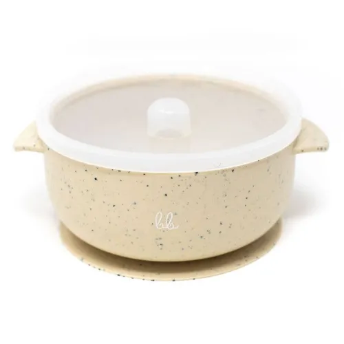 Baby Bar & Co Silicone Suction Bowls with Silicone Lid
