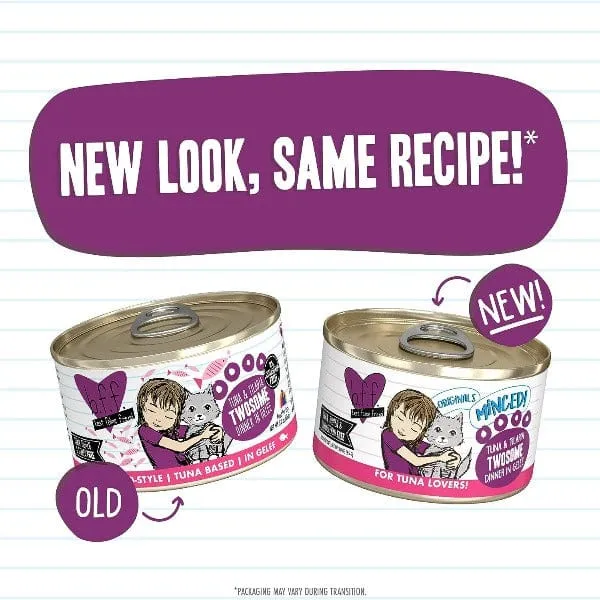 B.F.F. Tuna & Tilapia Twosome Canned Cat Food