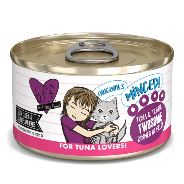 B.F.F. Tuna & Tilapia Twosome Canned Cat Food