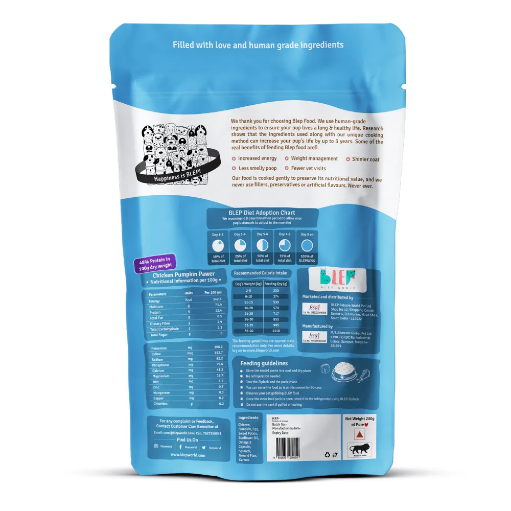 BLEP Pawer 5 Flavour Variety Pack Dog Wet Food