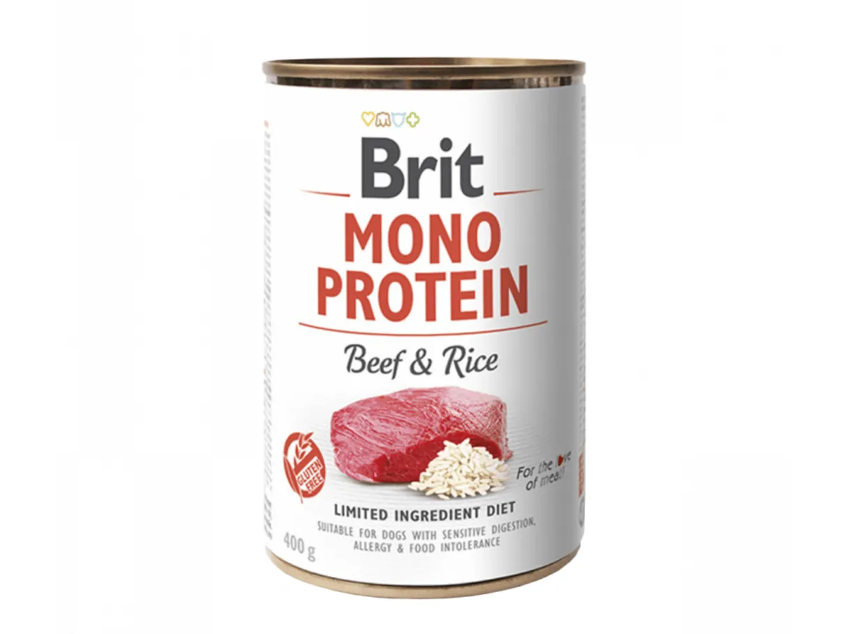 Brit Mono Protein Beef & Rice 400 g