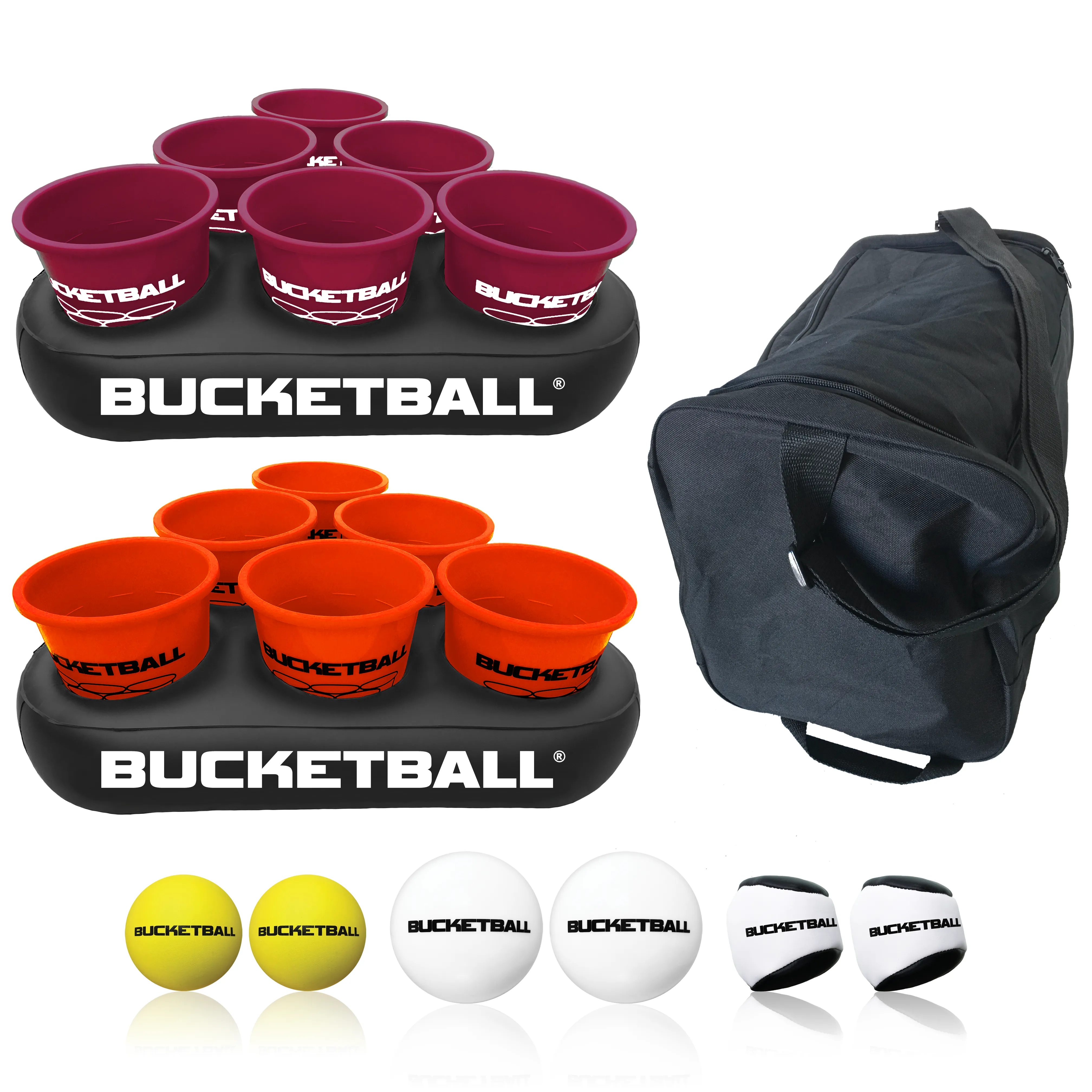 BucketBall - Team Color Edition - Party Pack (Maroon/Orange)