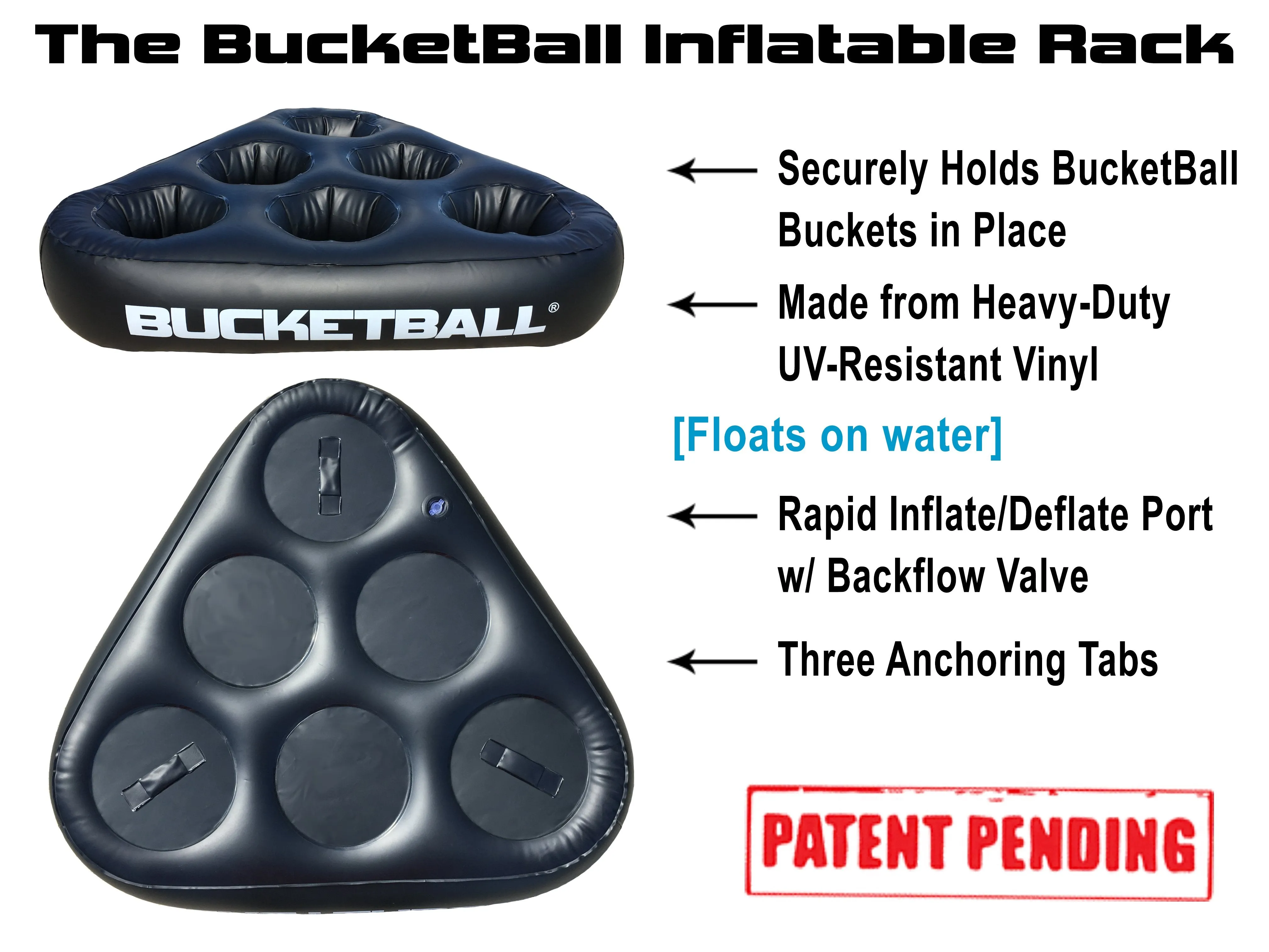 BucketBall - Team Color Edition - Party Pack (Maroon/Orange)