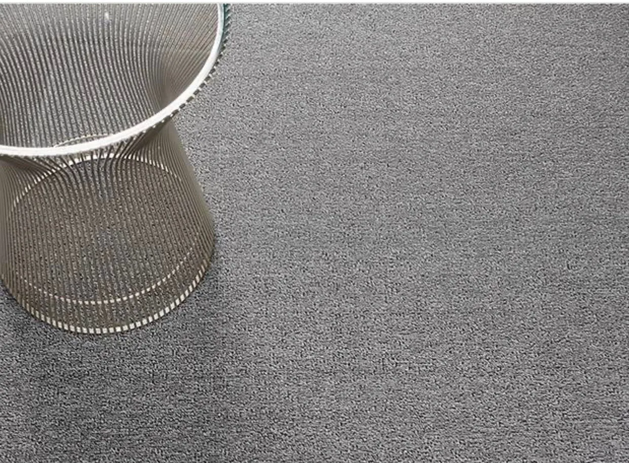 Chilewich Shag Runner Mat  - Heathered Fog