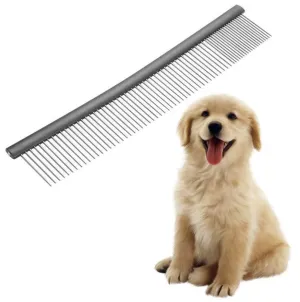 Chrome Plate Pet Grooming Comb