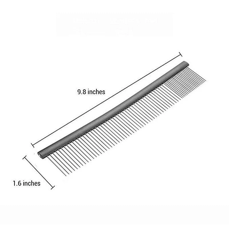 Chrome Plate Pet Grooming Comb