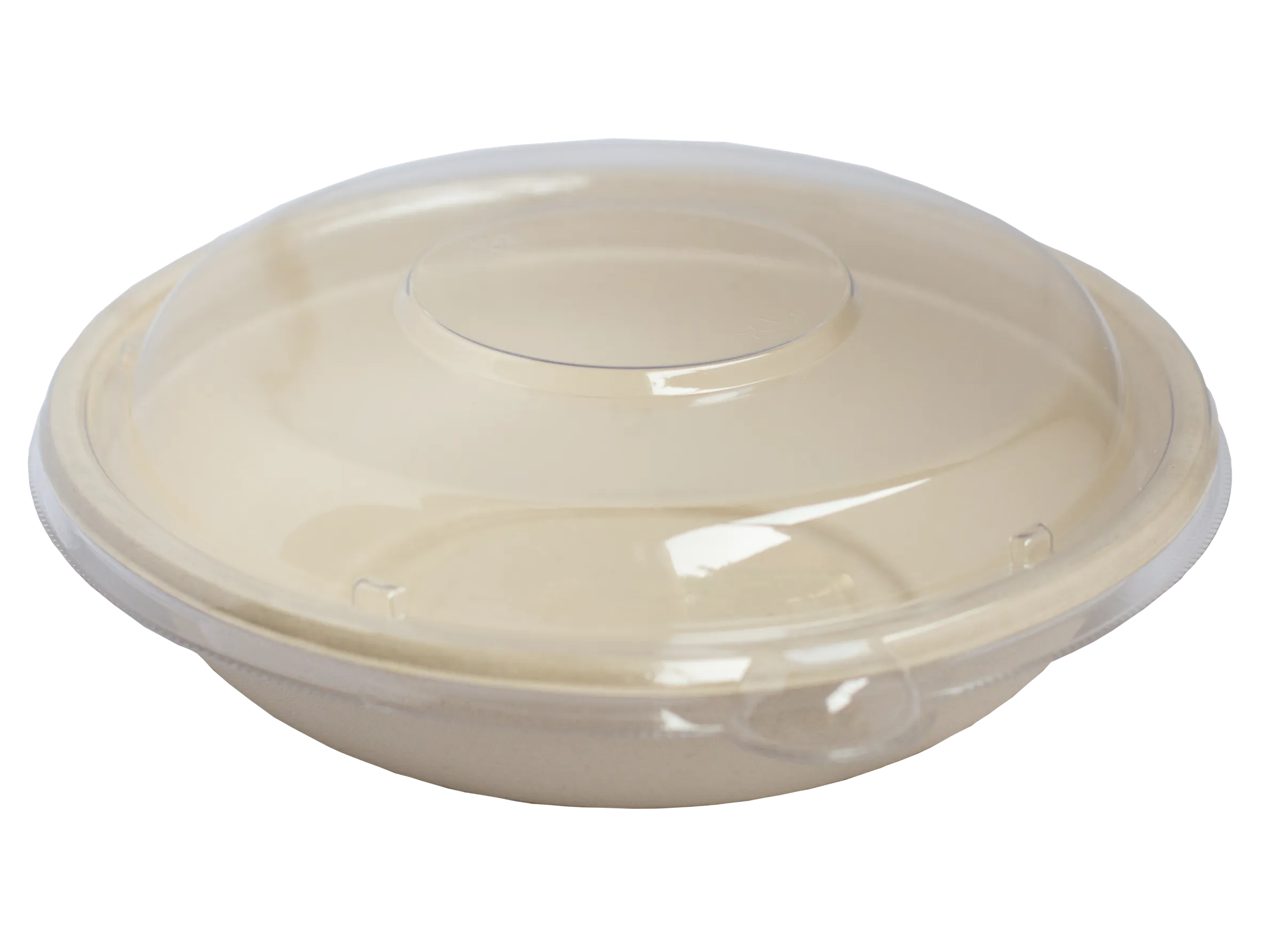 Clear Lid – 24oz / 32oz Round Fiber Bowl
