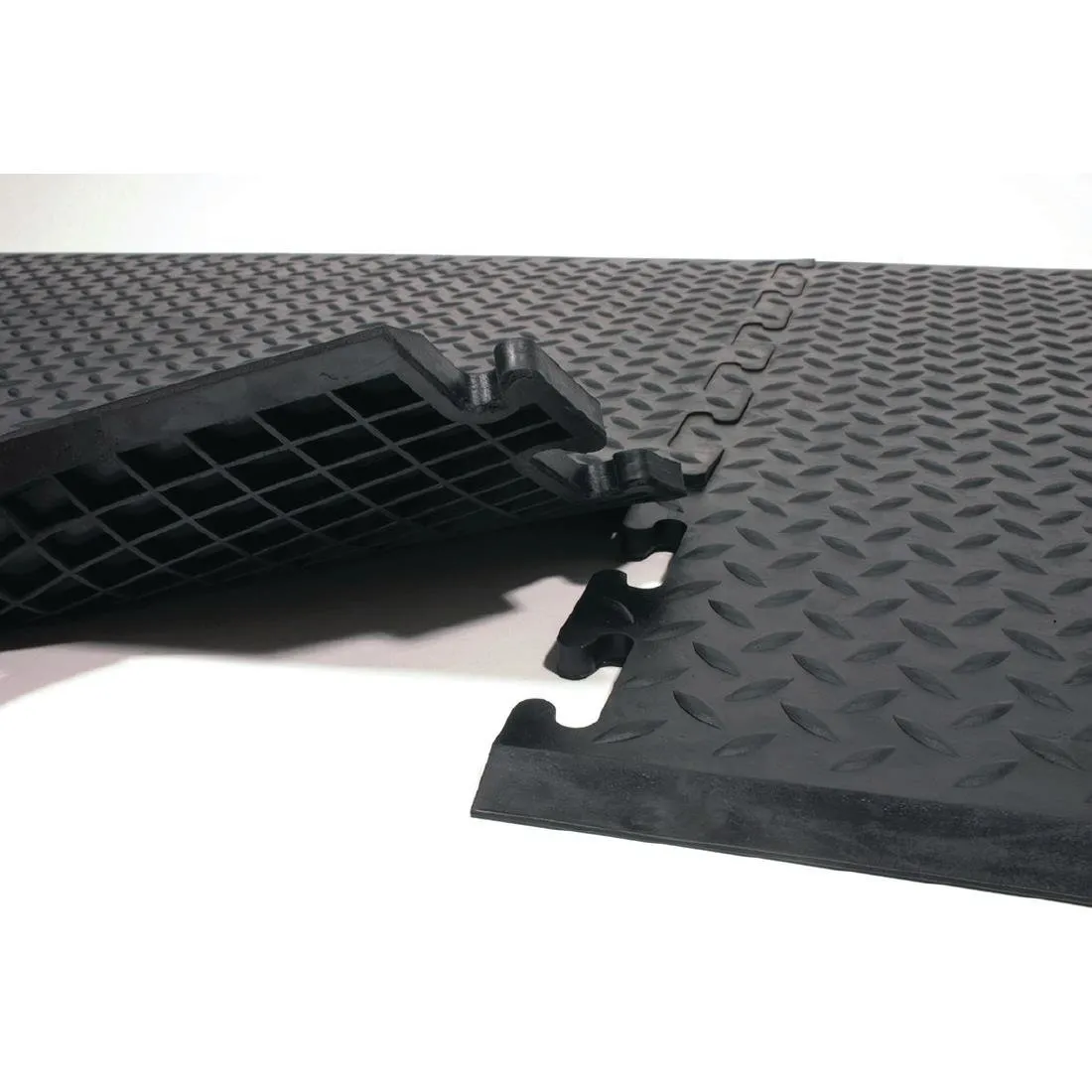 COBA Comfort Rubber Workplace Mat Interlocking Middle Piece - CD542