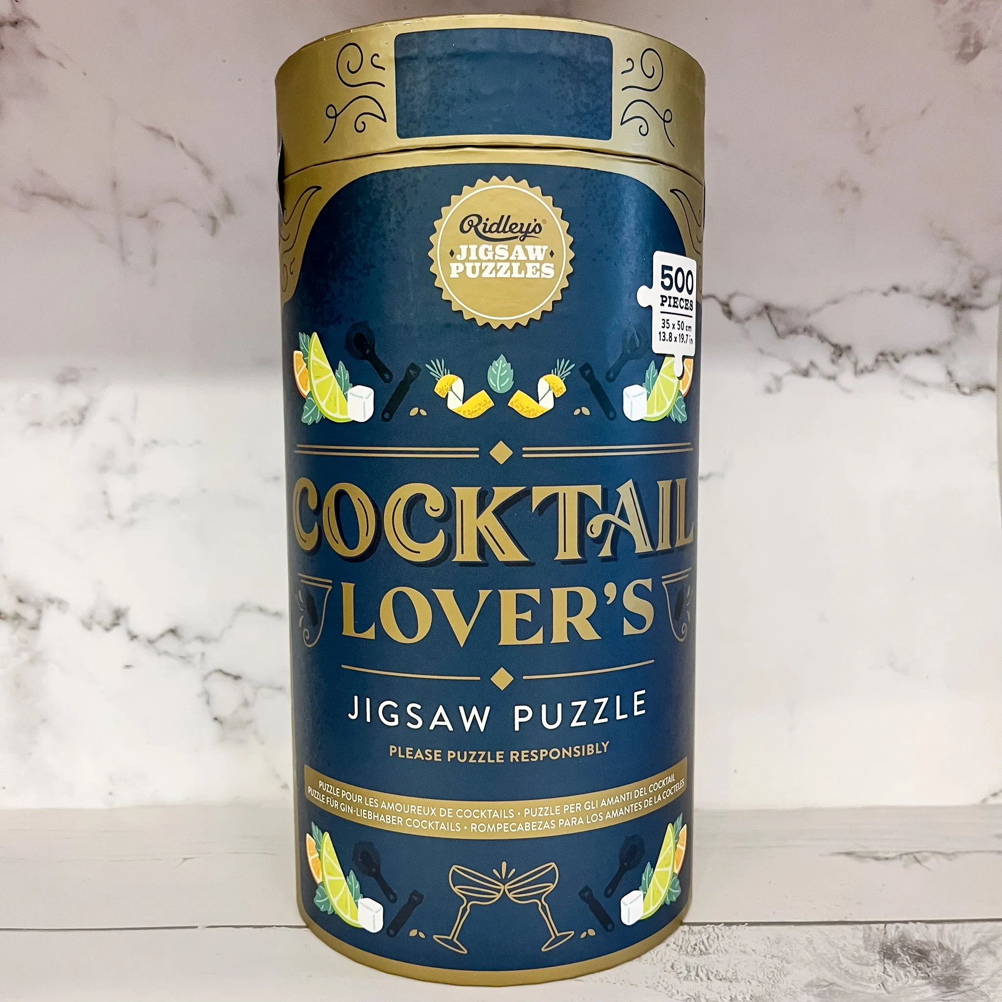 Cocktail Lover's 500-piece Jigsaw Puzzle