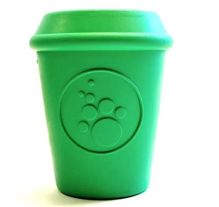 Coffee Cup Treat Dispensing Toy