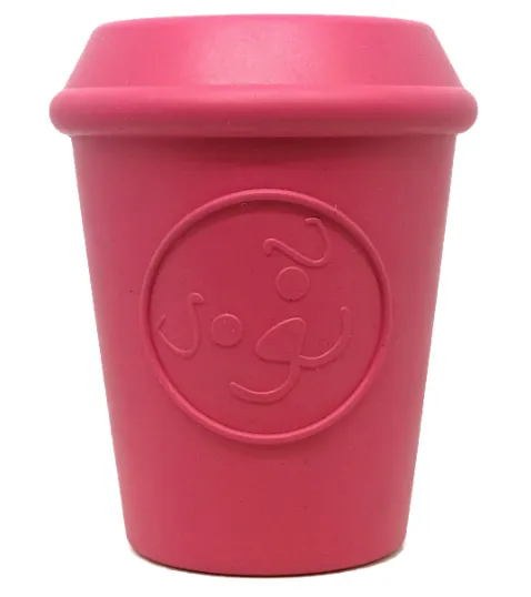 Coffee Cup Treat Dispensing Toy