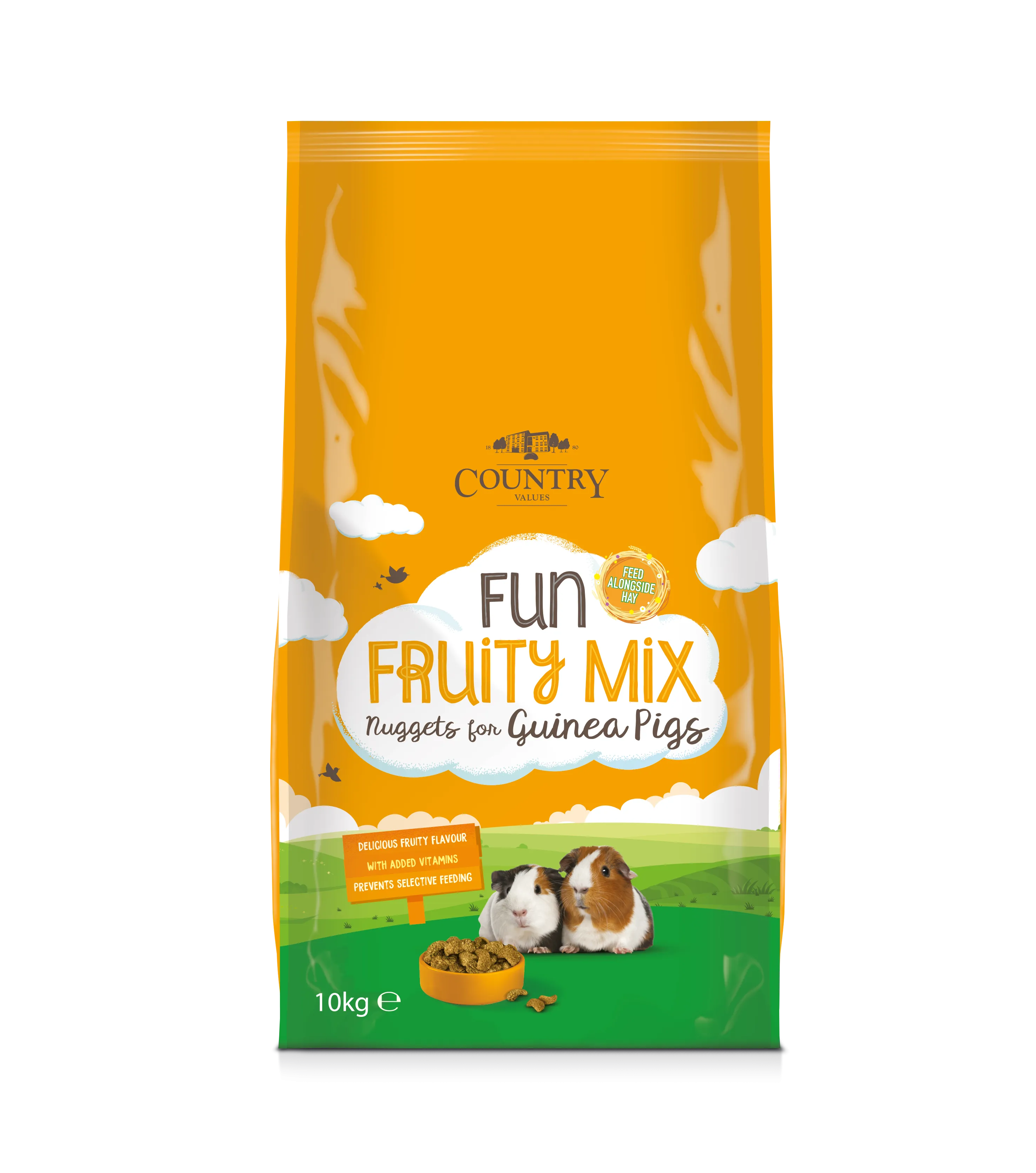 Country Value Fruity Nuggets for Guinea Pigs