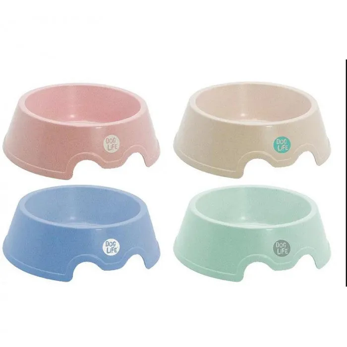 DogLife | Dog Bowl | Eco Friendly Bioplastic Wheat Non-Tip Bowl