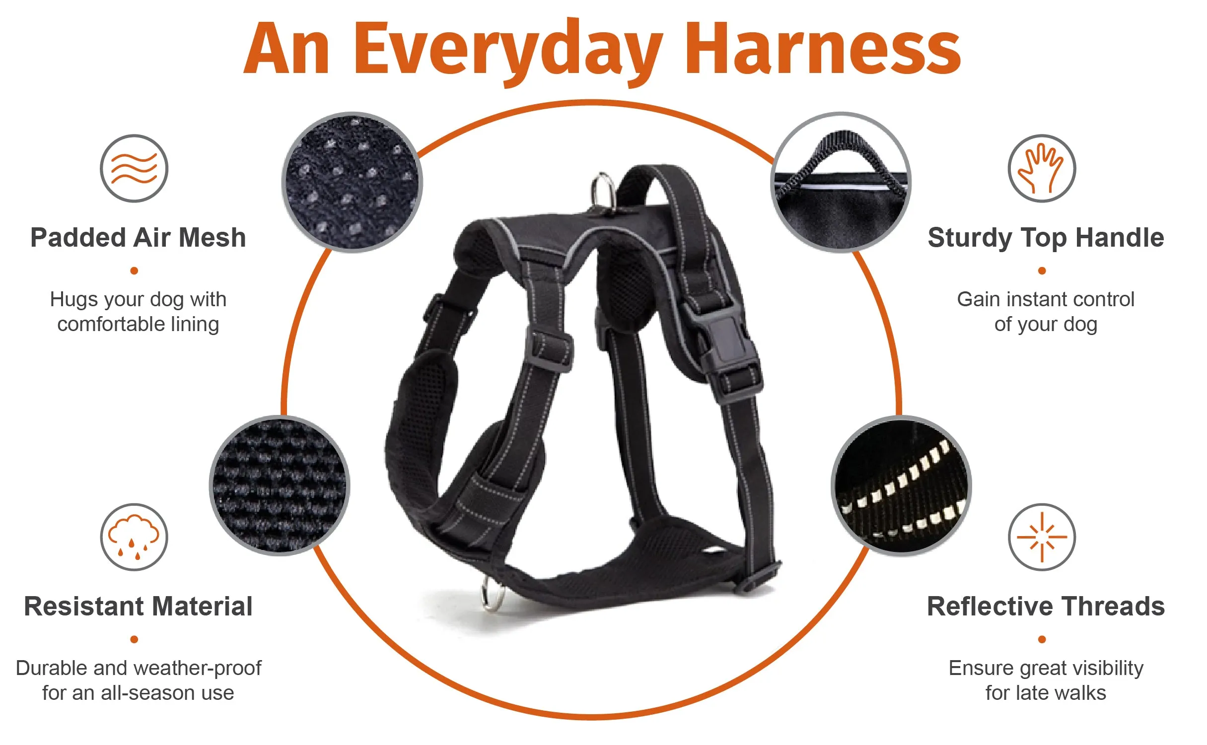 Extra Large Dog Harness