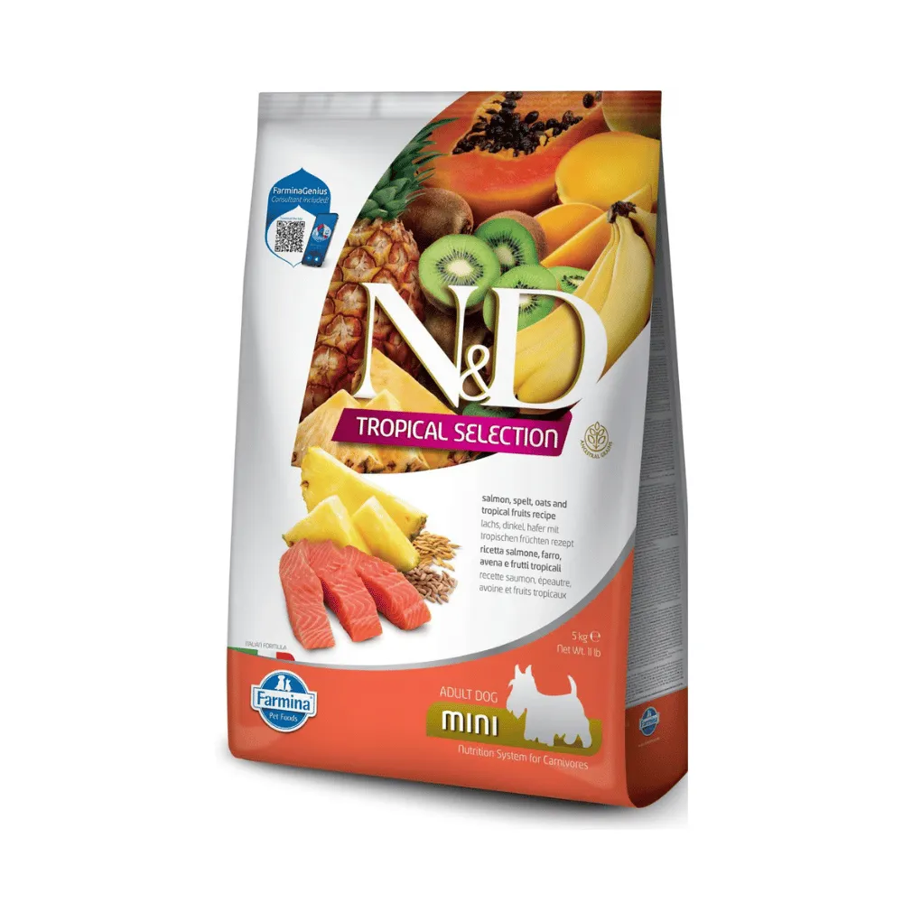 Farmina N&D Tropical Selection Salmon Adult Mini Dry Dog Food
