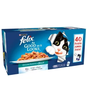 Felix Pch AGAIL Ocean Feasts CIJ 40x100g