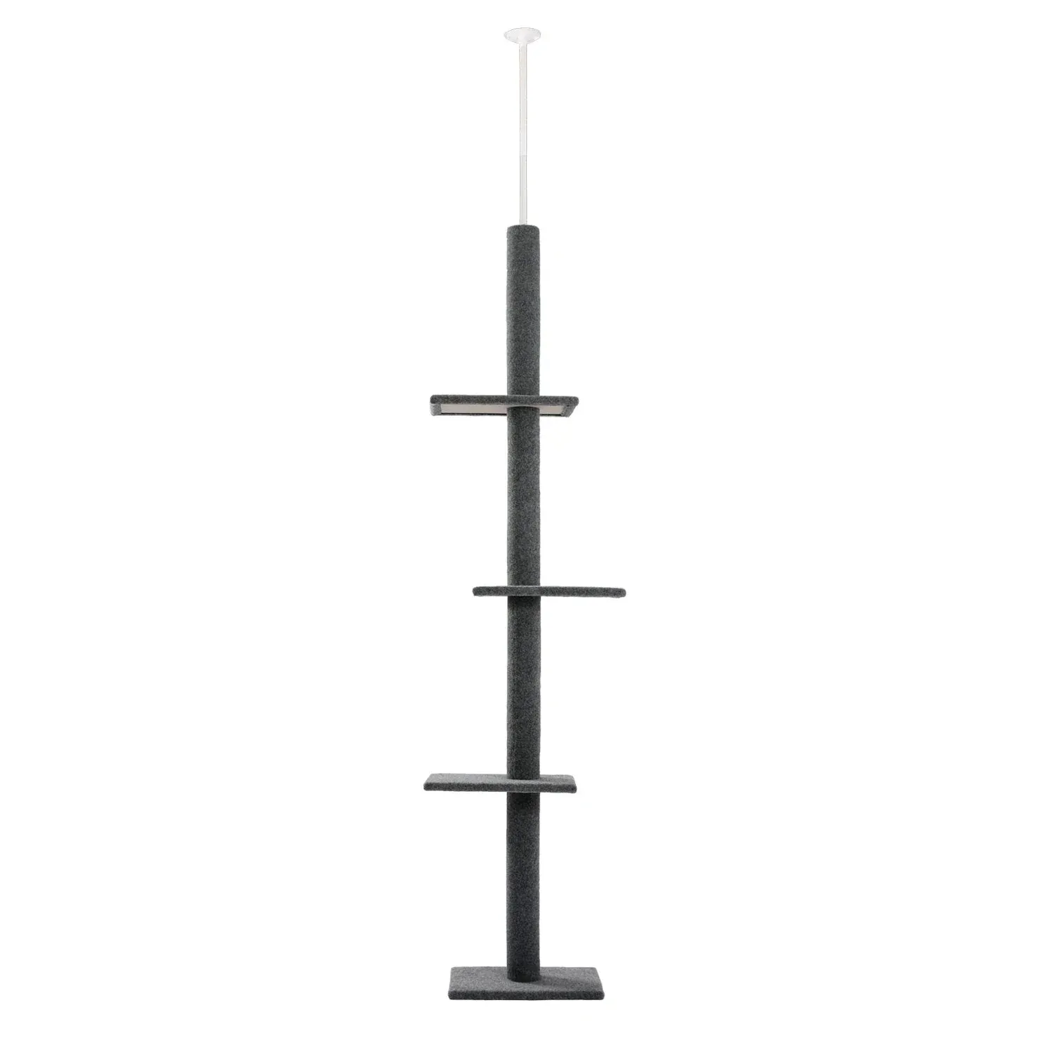 Floor-to-Ceiling Cat Tree - 228-274cm Tall Cat Climbing Tower