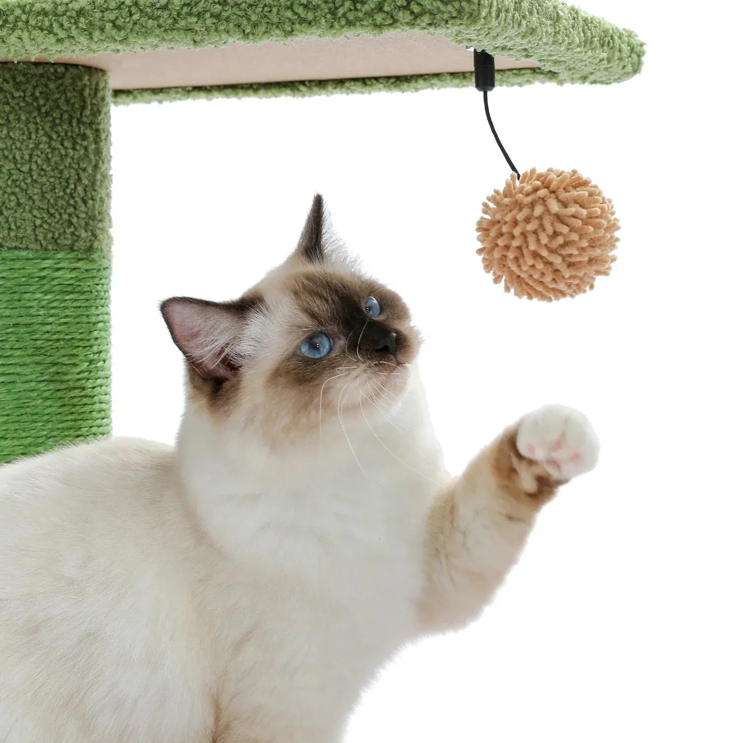 Floor-to-Ceiling Cat Tree - 228-274cm Tall Cat Climbing Tower