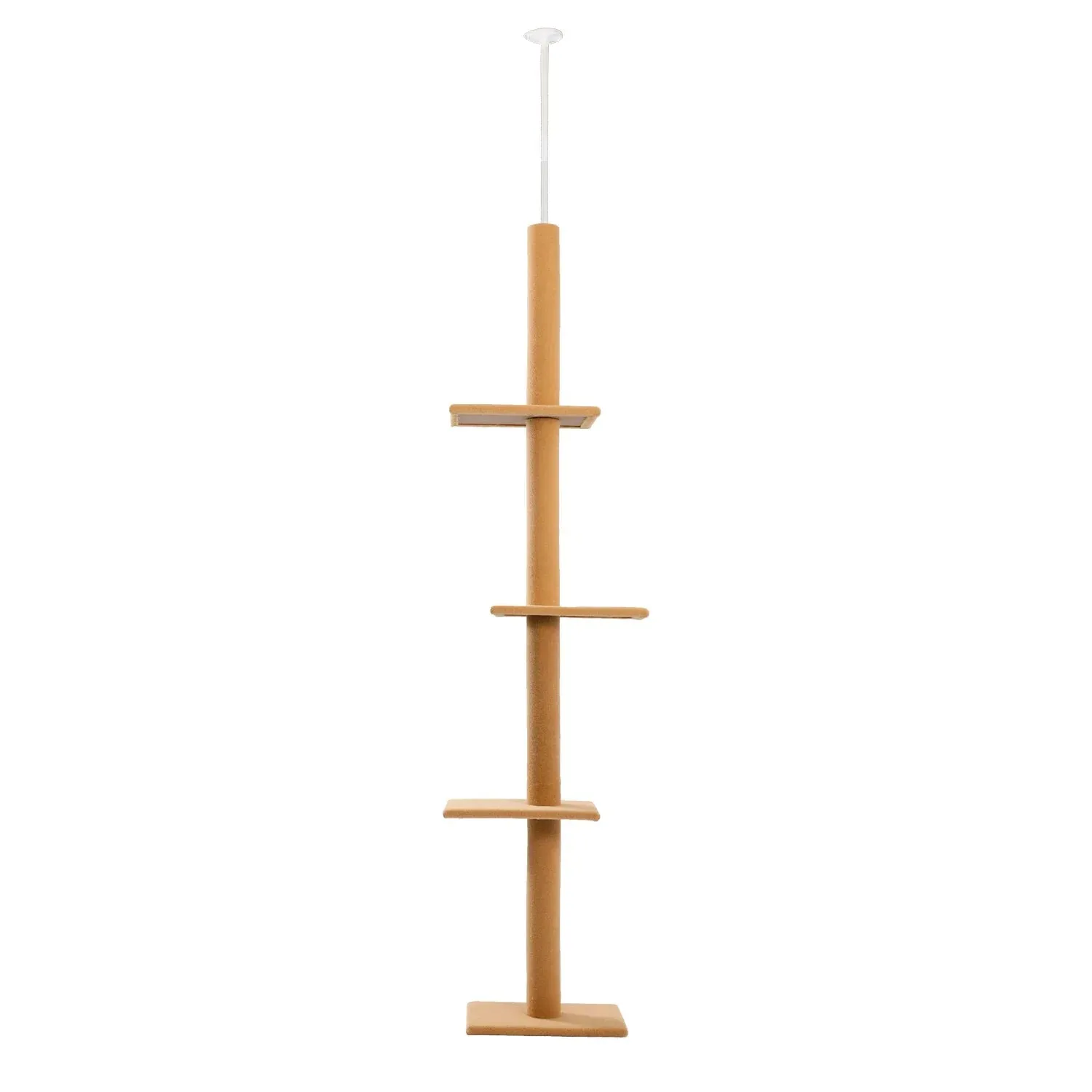 Floor-to-Ceiling Cat Tree - 228-274cm Tall Cat Climbing Tower