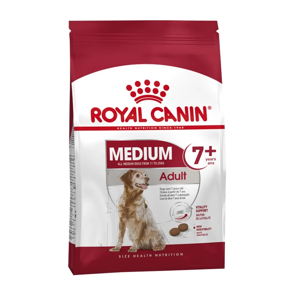 'FREE WIPES/BUNDLE DEAL': Royal Canin Medium 7  Adult Dry Dog Food 10kg