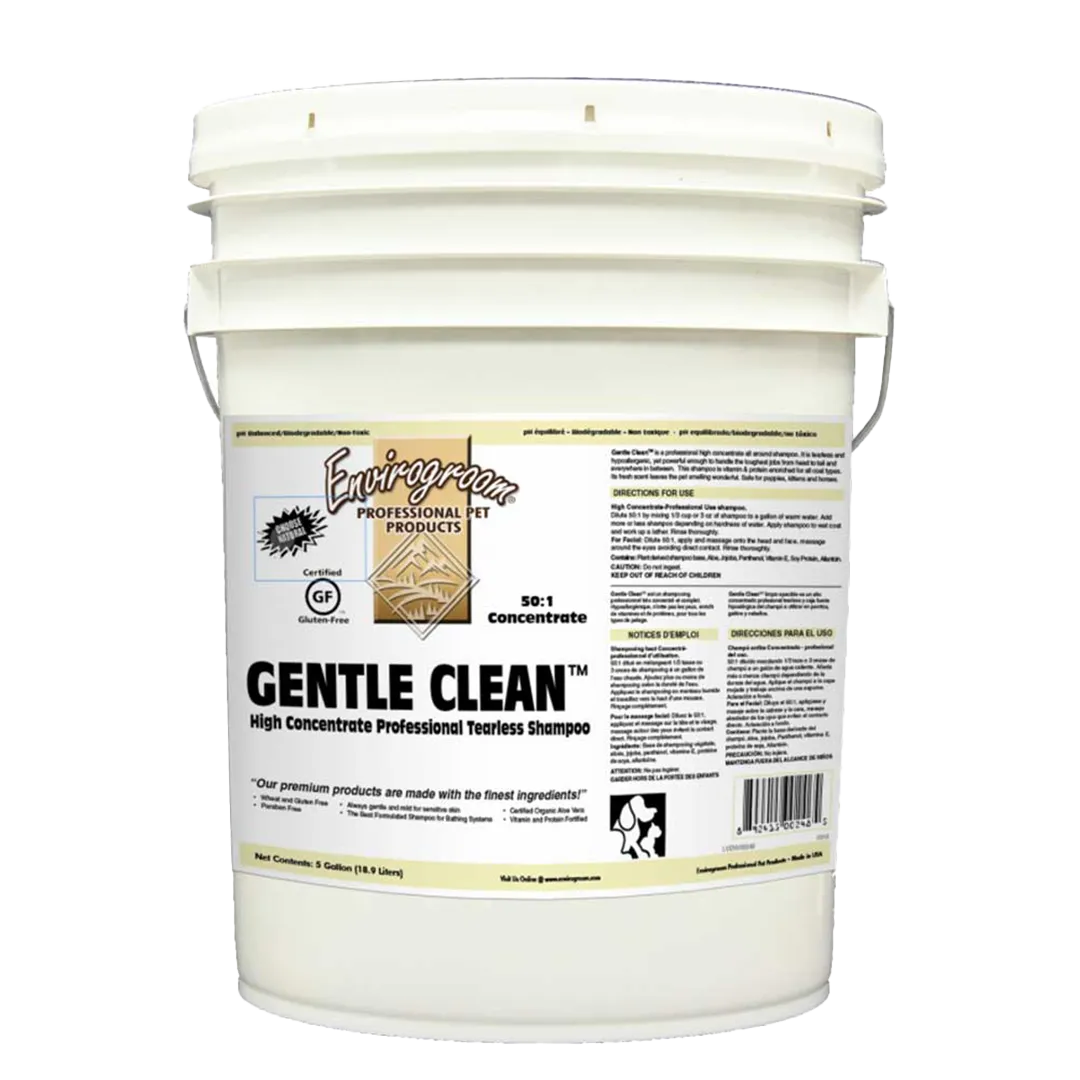 Gentle Clean Shampoo 5 Gallons by Envirogroom