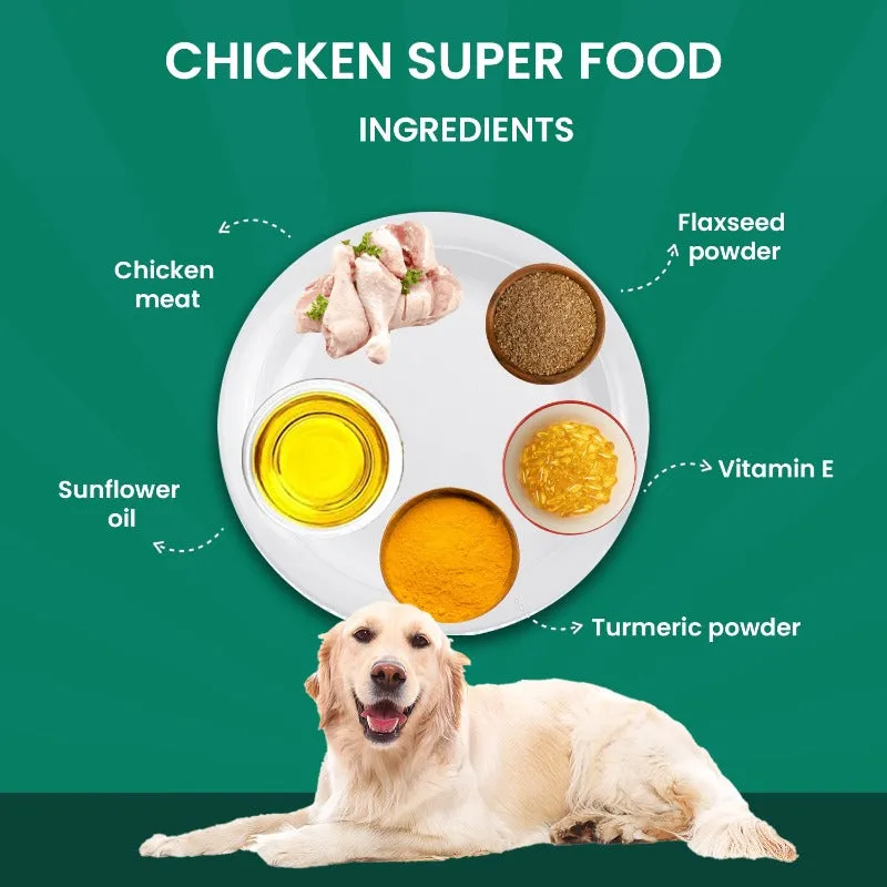 Goofy Tails Chicken Super Food Topper for Dogs & Puppies