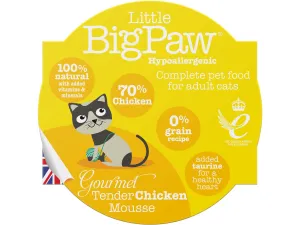 Gourmet Tender Chicken Mousse 85 Gram /Little BigPaw