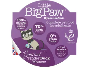 Gourmet Tender Duck Mousse 85 Gram /Little BigPaw