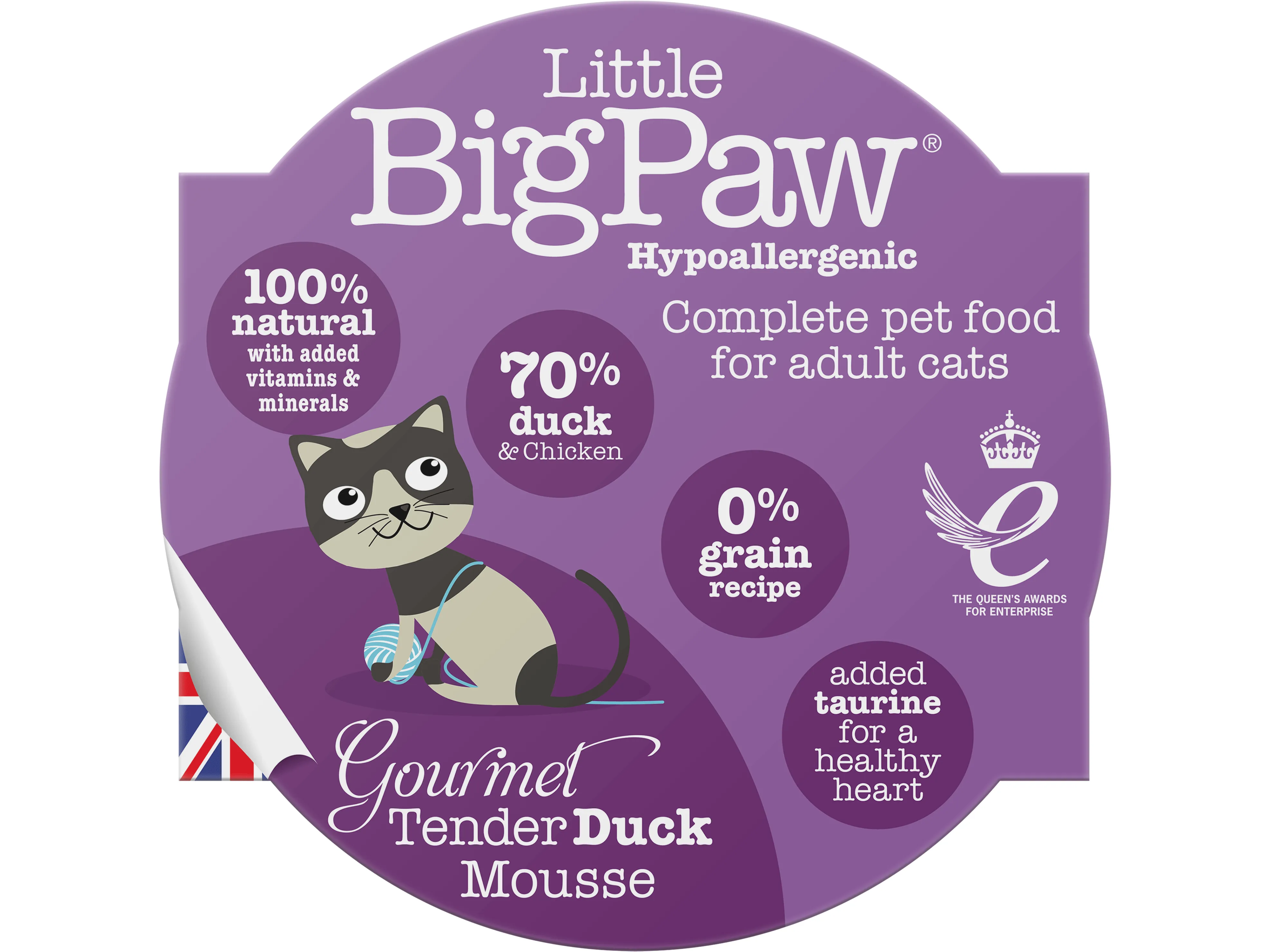 Gourmet Tender Duck Mousse 85 Gram /Little BigPaw