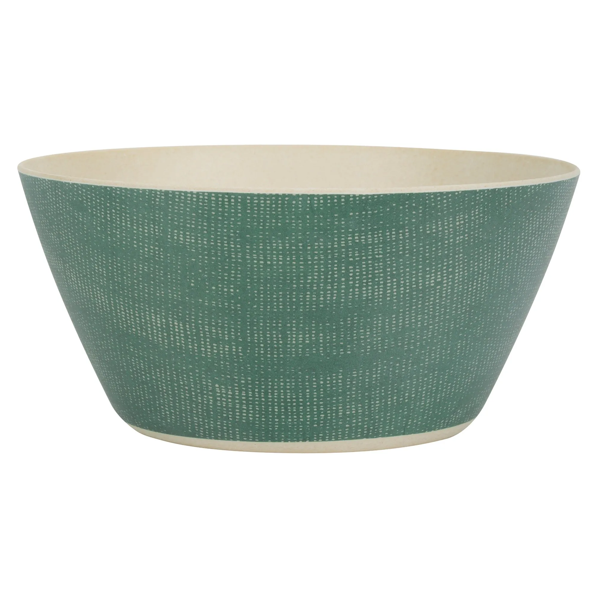 Green Bamboo Melamine Bowls, 3 Count