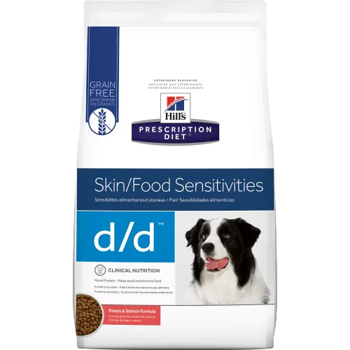 Hills Prescription Diet D/D Potato & Salmon Dry Dog Food
