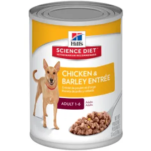 Hill's Science Diet Adult Chicken and Barley Entree 13oz