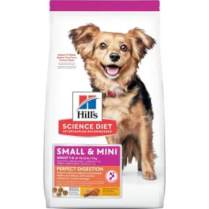 Hill's Science Diet Adult Perfect Digestion Small & Mini Chicken & Brown Rice Dry Dog Food 3.5lb