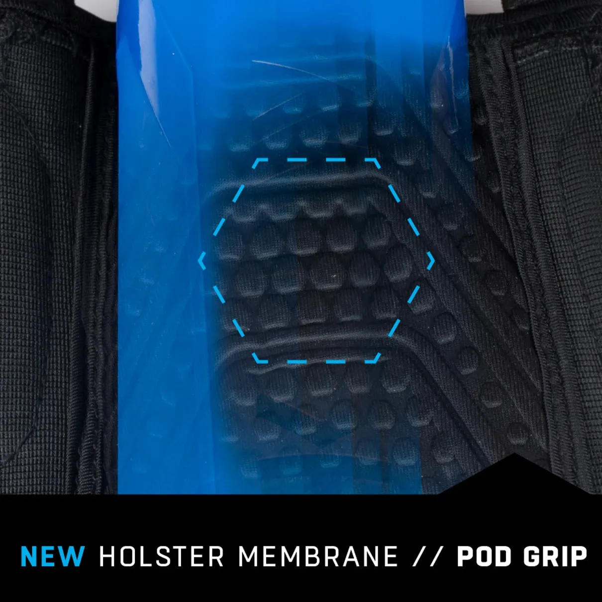 HK Army Zero G 2.0 Harness - 4 3 4 - Black / Blue