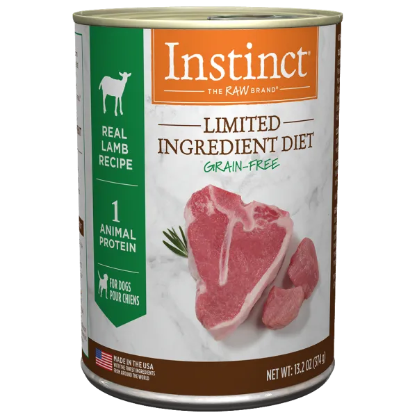 Instinct Dog Food Limited Ingredient Lamb 13.2oz