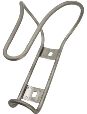 King Cage Iris Titanium Bottle Cage