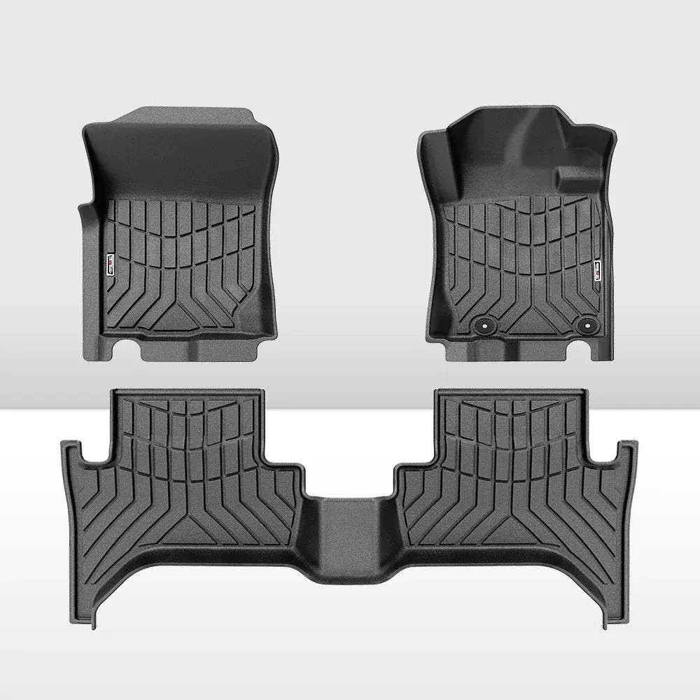 KIWI MASTER 3D Car Floor Mats Fit Mitsubishi Triton MR 2019-Current