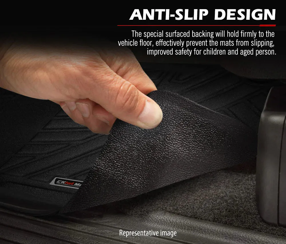 KIWI MASTER 3D Car Floor Mats Fit Mitsubishi Triton MR 2019-Current