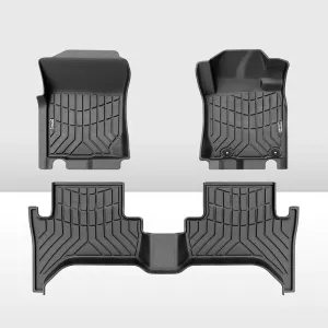 KIWI MASTER 3D Car Floor Mats Fit Mitsubishi Triton MR 2019-Current