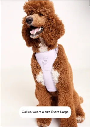 MAXBONE Double Panel Dog Harness in Lavender, Mint, Charcoal, Peach & Sand