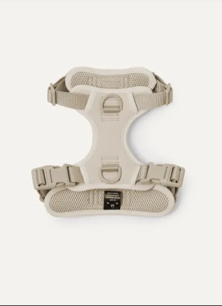 MAXBONE Double Panel Dog Harness in Lavender, Mint, Charcoal, Peach & Sand