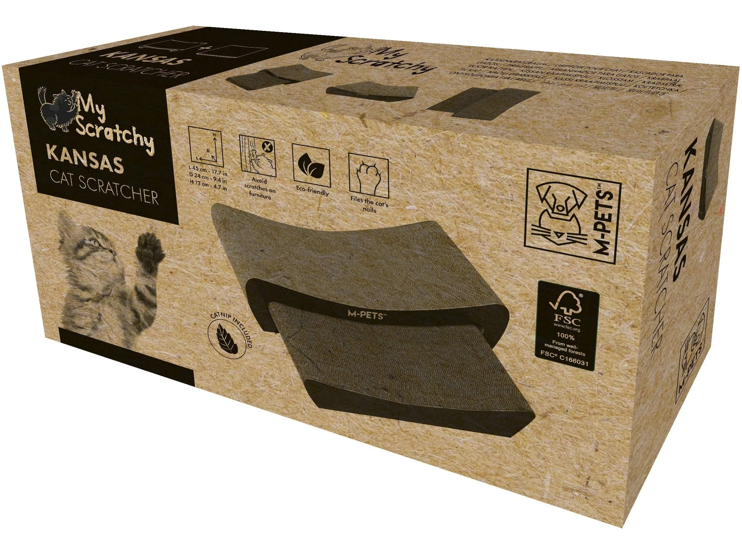 My Scratchy Cat Cardboard scratchers - KANSAS